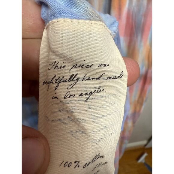 Raquel Allegra Tie Dye Steve Maxi Dress Sz. 3 (US L) - Picture 6 of 8